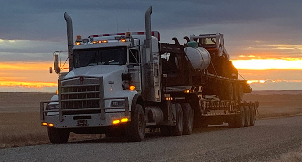 Home 09 Olaco Inc Heavy Equipment Hauling Alberta, B.C., & Saskatchewan
